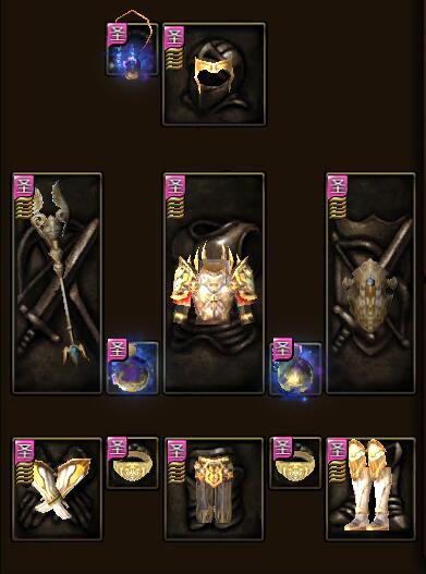 《奇迹MU》怀旧版魔剑士二转圣装