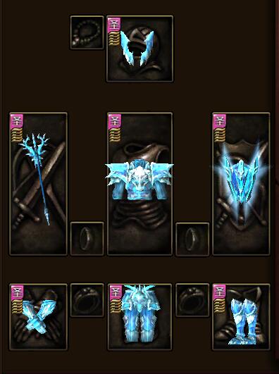 《奇迹MU》怀旧服魔剑士四转圣装