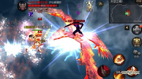 奇迹MU世界BOSS天魔菲尼斯